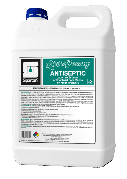 SPARTAN - LITE´N FOAMY ANTICEPTIC 5LT